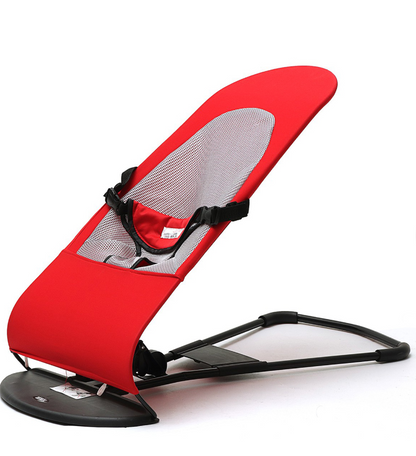 Foldable Baby Bouncer Chair with Toy Bar – Cozy & Safe Playtime Seat (1–4 Yrs)